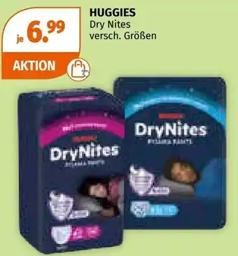 Müller Huggies dry nites versch. größen Angebot