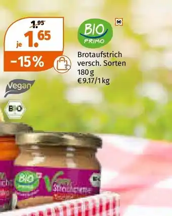 Müller Brotaufstrich versch. Sorten Angebot