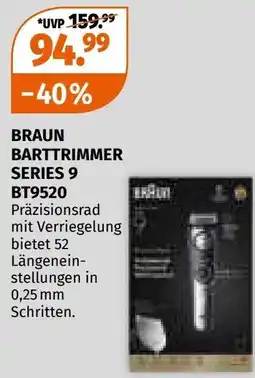 Müller Braun barttrimmer series 9 bt9520 Angebot