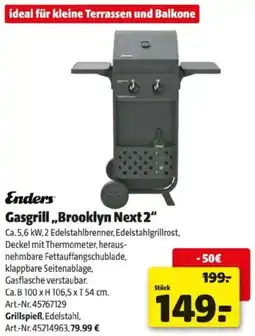 Hagebau Enders gasgrill brooklyn Angebot