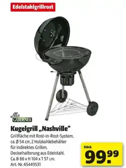 Hagebau Kugelgrill nashville Angebot