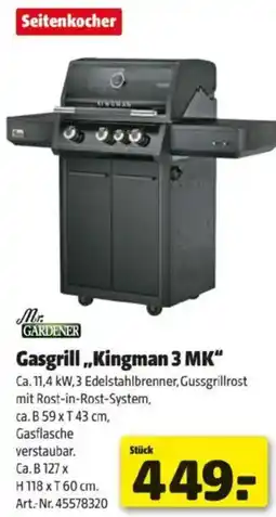 Hagebau Gasgrill kingman Angebot