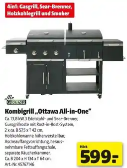 Hagebau Kombigrill ottawa all-in-one Angebot