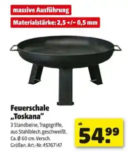 Hagebau Feuerschale toskana Angebot