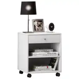 Möbelix Nachkästchen Weiß H: 54 cm Rolda Angebot