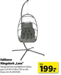 Hagebau Faltbarer hängekorb lana Angebot