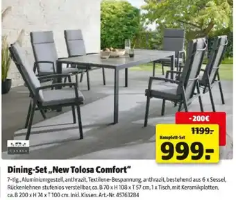 Hagebau Dining set new tolosa comfort Angebot