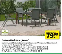 Hagebau Gartenmöbel Serie Prado Angebot