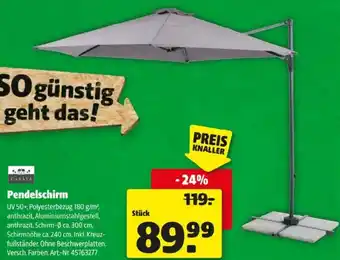 Hagebau Pendelschirm Angebot