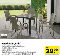 Hagebau Stapelsessel haliti Angebot