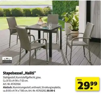 Hagebau Stapelsessel haliti Angebot