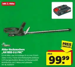 Hagebau Akku-heckenschere Angebot