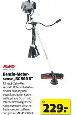 Hagebau Benzin-motor- sense Angebot
