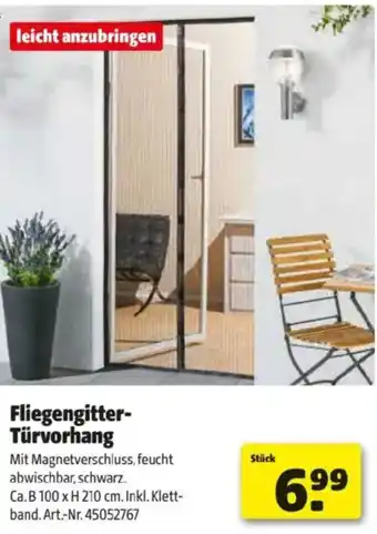 Hagebau Fliegengitter- Türvorhang Angebot
