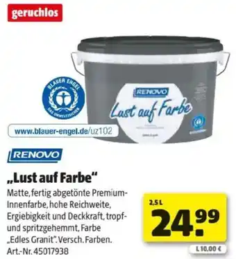 Hagebau Lust auf Farbe Angebot