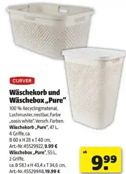 Hagebau Wäschekorb und wäschebox pure Angebot
