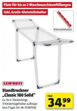 Hagebau Standtrockner classic 180 solid Angebot