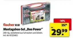 Hagebau Montagebox-set duo power Angebot