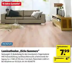 Hagebau Laminatboden Eiche Summers Angebot