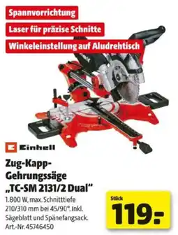 Hagebau Zug-Kapp- Gehrungssäge Angebot