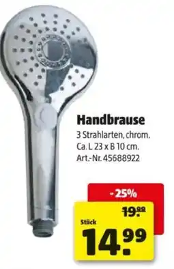 Hagebau Handbrause Angebot