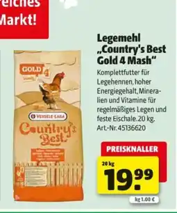Hagebau Legemehl country's best gold 4 mash Angebot