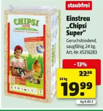 Hagebau Einstreu chipsi super Angebot