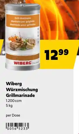 Eurogast Grissemann Wiberg Würzmischung Grillmarinade Angebot