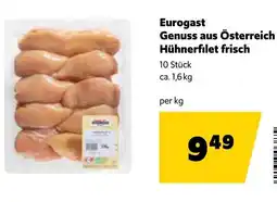 Eurogast Grissemann Eurogast Genuss aus Österreich Hühnerfilet frisch Angebot