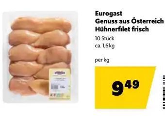 Eurogast Grissemann Eurogast Genuss aus Österreich Hühnerfilet frisch Angebot