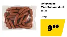 Eurogast Grissemann Grissemann Mini-Bratwurst rot Angebot