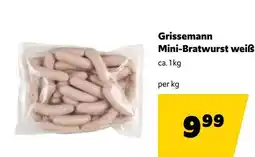 Eurogast Grissemann Mini-Bratwurst weiß Angebot
