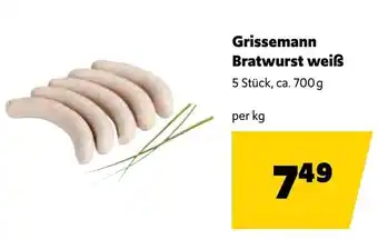 Eurogast Grissemann Grissemann bratwurst weiß Angebot