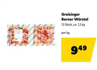Eurogast Grissemann Greisinger Berner Würstel Angebot