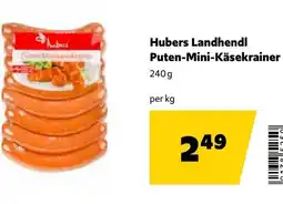 Eurogast Grissemann Hubers Landhendl Puten-Mini-Käsekrainer Angebot