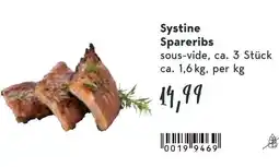 Eurogast Grissemann Systine Spareribs Angebot