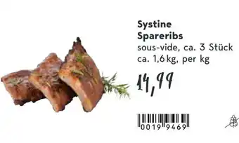 Eurogast Grissemann Systine Spareribs Angebot