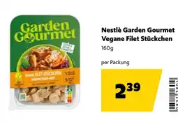 Eurogast Grissemann Nestlè garden gourmet vegane filet stückchen Angebot