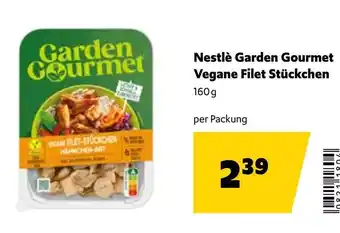 Eurogast Grissemann Nestlè garden gourmet vegane filet stückchen Angebot