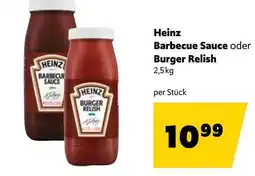 Eurogast Grissemann Heinz Barbecue Sauce oder Burger Relish Angebot