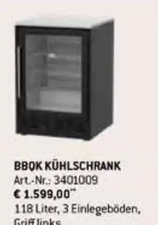 Eurogast Grissemann Bbqk kühlschrank Angebot