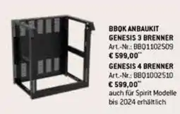 Eurogast Grissemann Bbqk anbaukit genesis 3 brenner Angebot