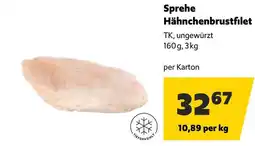 Eurogast Grissemann Sprehe Hähnchenbrustfilet Angebot