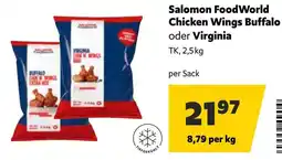 Eurogast Grissemann Salomon food world chicken wings buffalo oder virginia Angebot