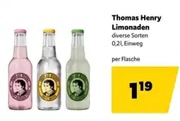 Eurogast Grissemann Thomas Henry Limonaden Angebot