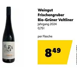 Eurogast Grissemann Weingut Frischengruber Bio-Grüner Veltliner Angebot