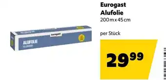 Eurogast Grissemann Eurogast Alufolie Angebot