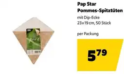 Eurogast Grissemann Pap Star Pommes-Spitztüten Angebot