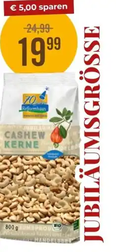 Martin Reformstark Cashewkerne Angebot