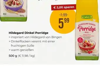 Martin Reformstark Hildegard Dinkel Porridge Angebot